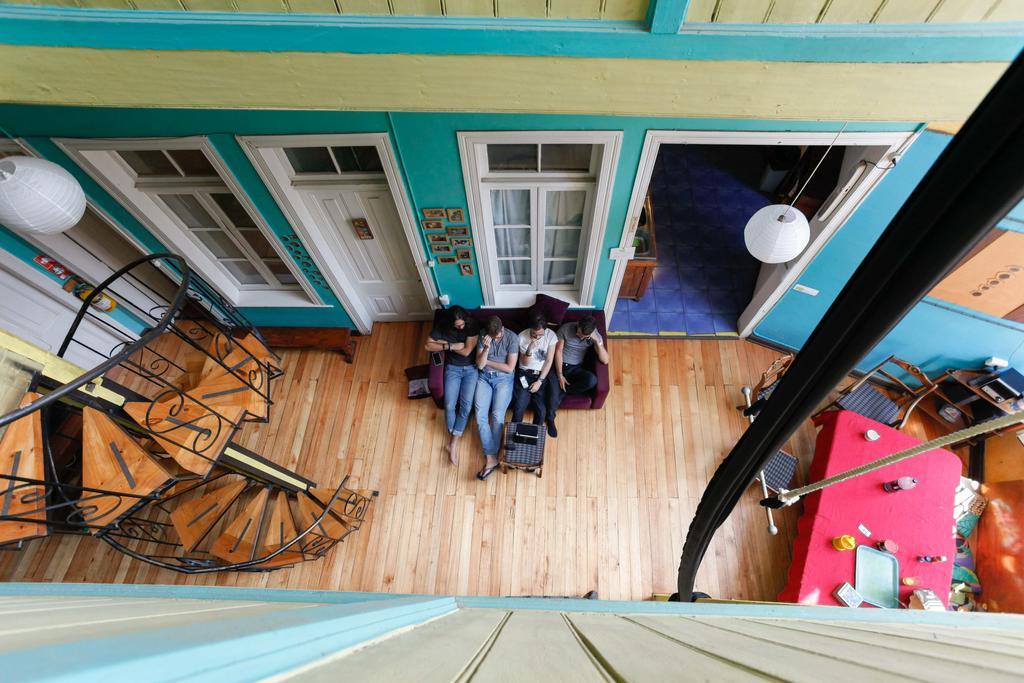 Hostal Casa Verde Limón Valparaíso Exterior foto